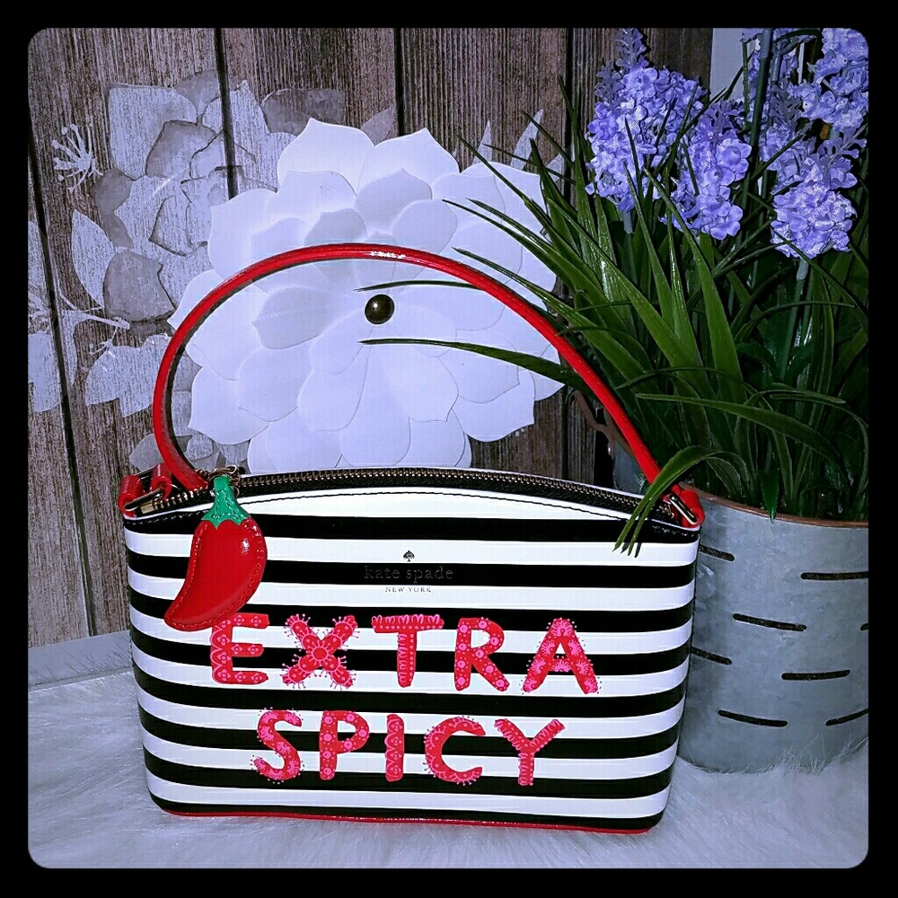 Kate spade chili extra spicy millie crossbody bag